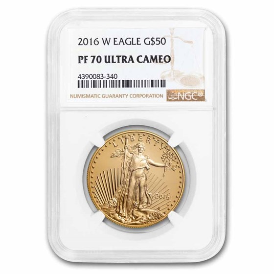 2016-W 1 oz Proof Gold American Eagle PF-70 NGC 2016-W 1 oz Proof Gold American Eagle PF-70 NGC